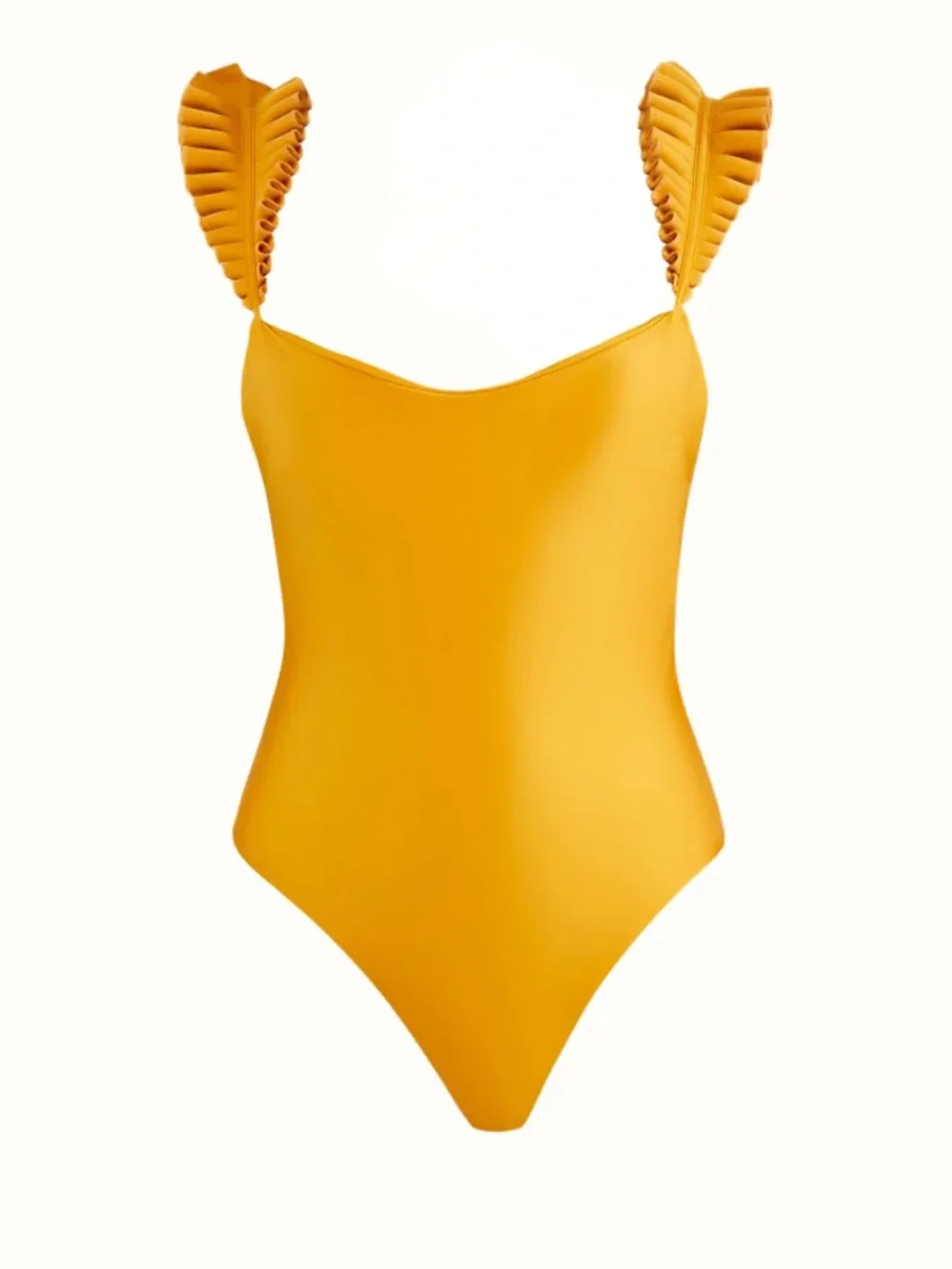 Andrea Iyamah Tisi One Piece Swimsuit in Gold